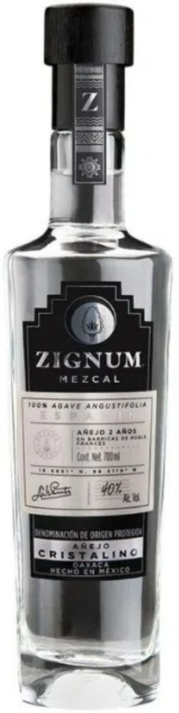 Zignum Mezcal Añejo Cristalino