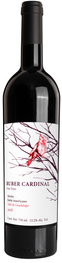 Ruber Cardinal Merlot Roble Americano 2018