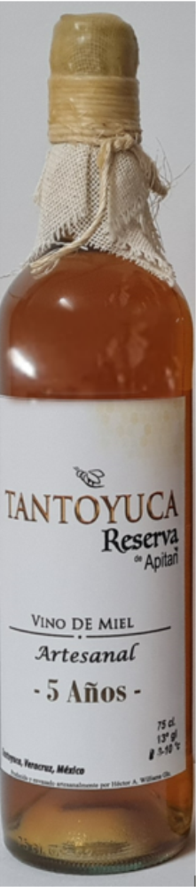 Tantoyuca Reserva 5 años - Vino de Miel