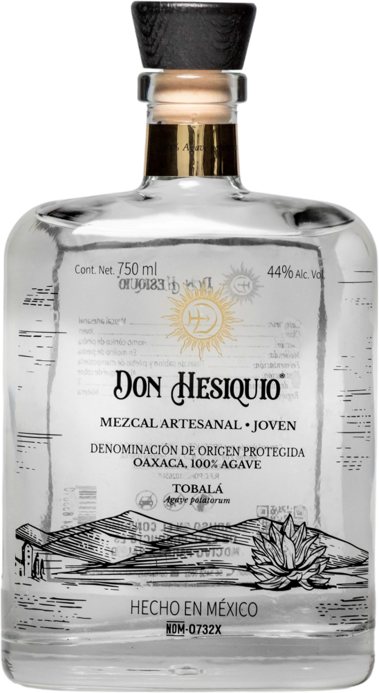 Don Hesiquio Mezcal Artesanal Joven Tobalá