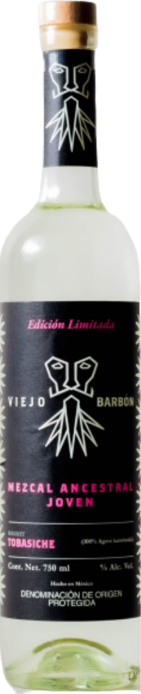 Viejo Barbón Mezcal Ancestral Tobasiche Joven