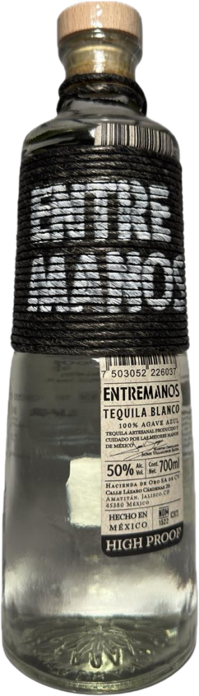 Tequila Entremanos Blanco High Proof 2025